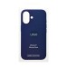 Чехол-накладка с анимацией для Apple iPhone 17 (Синий) ORG Silicone Case