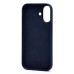 Чехол-накладка с анимацией для Apple iPhone 17 (Синий) ORG Silicone Case