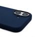 Чехол-накладка с анимацией для Apple iPhone 17 (Синий) ORG Silicone Case