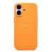 Чехол-накладка с анимацией для Apple iPhone 17 (Оранжевый) ORG Silicone Case