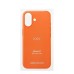 Чехол-накладка с анимацией для Apple iPhone 17 (Оранжевый) ORG Silicone Case