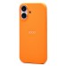 Чехол-накладка с анимацией для Apple iPhone 17 (Оранжевый) ORG Silicone Case