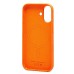 Чехол-накладка с анимацией для Apple iPhone 17 (Оранжевый) ORG Silicone Case