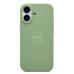 Чехол-накладка с анимацией для Apple iPhone 17 (Зеленый мох) ORG Silicone Case