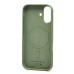 Чехол-накладка с анимацией для Apple iPhone 17 (Зеленый мох) ORG Silicone Case