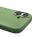 Чехол-накладка с анимацией для Apple iPhone 17 (Зеленый мох) ORG Silicone Case