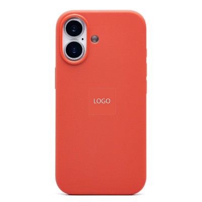 Чехол-накладка с анимацией для Apple iPhone 17 (Терракотовый) ORG Silicone Case