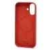 Чехол-накладка с анимацией для Apple iPhone 17 (Терракотовый) ORG Silicone Case