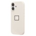 Чехол-накладка с анимацией для Apple iPhone 17 (Кремовый) ORG Silicone Case