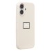 Чехол-накладка с анимацией для Apple iPhone 17 (Кремовый) ORG Silicone Case