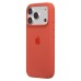 Чехол-накладкас анимацией для Apple iPhone 17 Pro (Терракотовый) ORG Silicone Case