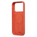 Чехол-накладкас анимацией для Apple iPhone 17 Pro (Терракотовый) ORG Silicone Case