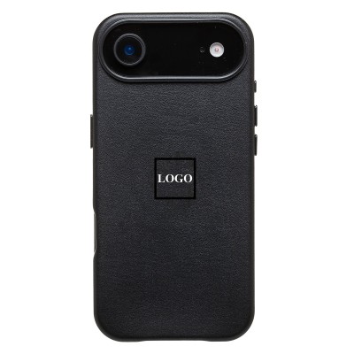 Чехол-накладка экокожа для Apple iPhone 17 Air (Черный) ORG SM002 SafeMag