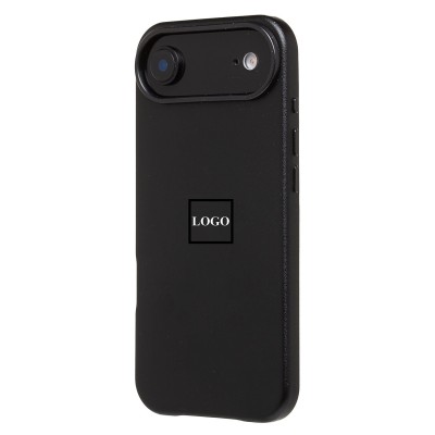 Чехол-накладка экокожа для Apple iPhone 17 Air (Черный) ORG SM002 SafeMag