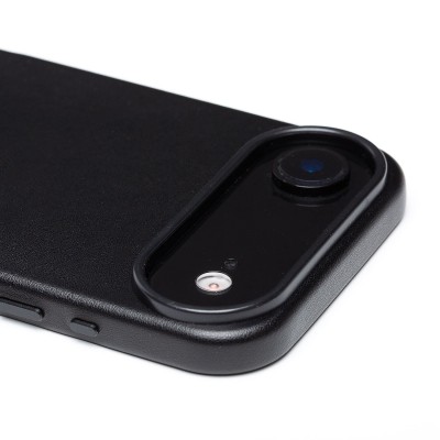 Чехол-накладка экокожа для Apple iPhone 17 Air (Черный) ORG SM002 SafeMag