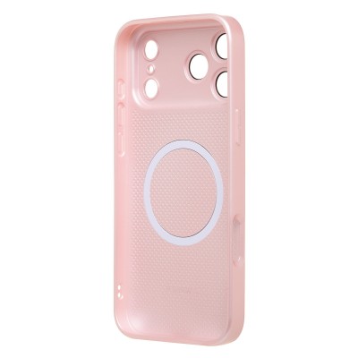 Чехол-накладка для Apple iPhone 17 Pro Max (Светло-розовый) ORG SM021 SafeMag