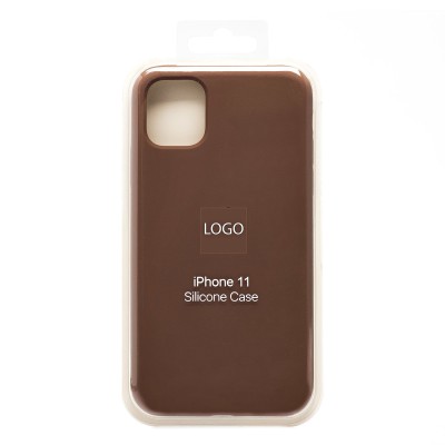 Чехол-накладка для Apple iPhone 11 (Новый коричневый) ORG Soft Touch