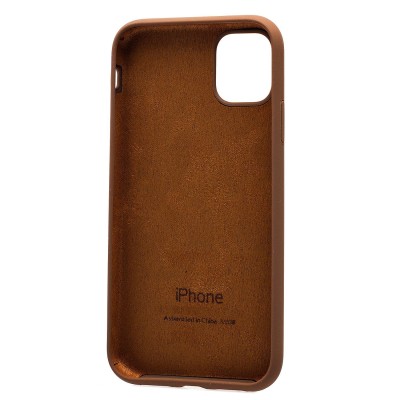 Чехол-накладка для Apple iPhone 11 (Новый коричневый) ORG Soft Touch