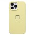 Чехол-накладка для Apple iPhone 13 Pro Max (51) (Молочный желтый) ORG Soft Touch
