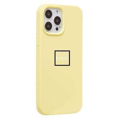 Чехол-накладка для Apple iPhone 13 Pro Max (51) (Молочный желтый) ORG Soft Touch