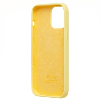 Чехол-накладка для Apple iPhone 13 Pro Max (51) (Молочный желтый) ORG Soft Touch