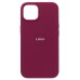 Чехол-накладка для Apple iPhone 13 (Бордовый) ORG Soft Touch