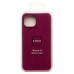 Чехол-накладка для Apple iPhone 13 (Бордовый) ORG Soft Touch
