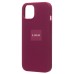Чехол-накладка для Apple iPhone 13 (Бордовый) ORG Soft Touch