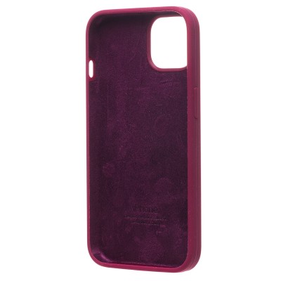 Чехол-накладка для Apple iPhone 13 (Бордовый) ORG Soft Touch