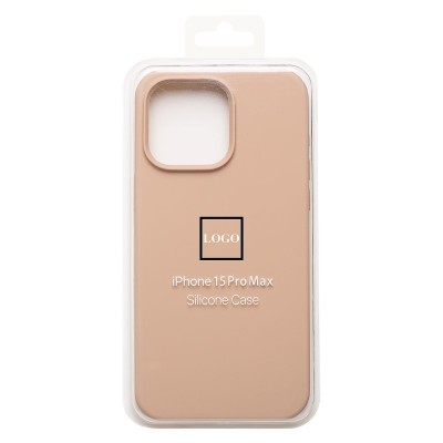Чехол-накладка для Apple iPhone 15 Pro Max (Песочное золото) ORG Soft Touch