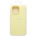 Чехол-накладка для Apple iPhone 15 Pro Max (Молочный желтый) ORG Soft Touch