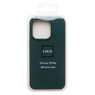 Чехол-накладка для Apple iPhone 15 Pro (Хвойный) ORG Soft Touch