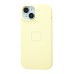 Чехол-накладка для Apple iPhone 15 (Молочный желтый) ORG Soft Touch Чехол-накладка для Apple iPhone 15 (Молочный желтый) ORG Soft Touch