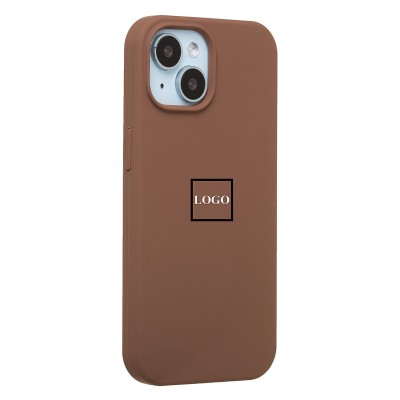 Чехол-накладка для Apple iPhone 15 (Новый коричневый) ORG Soft Touch Чехол-накладка для Apple iPhone 15 (Новый коричневый) ORG Soft Touch