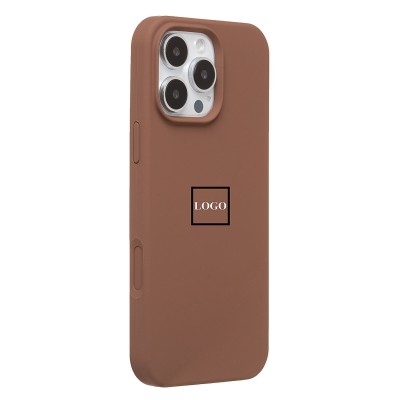 Чехол-накладка для Apple iPhone 16 Pro Max (Новый коричневый) ORG Soft Touch