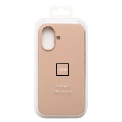 Чехол-накладка для Apple iPhone 16 (Песочное золото) ORG Soft Touch