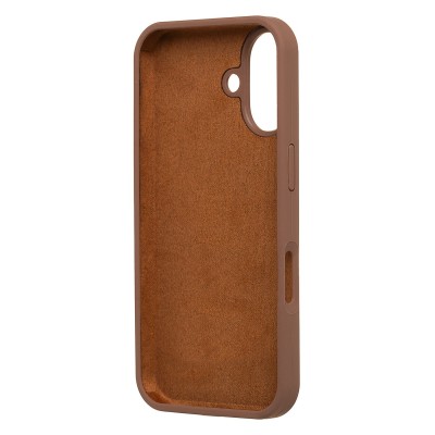 Чехол-накладка для Apple iPhone 16 (Новый коричневый) ORG Soft Touch