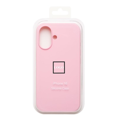 Чехол-накладка для Apple iPhone 16 (Розовый) ORG Soft Touch