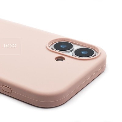 Чехол-накладка для Apple iPhone 17 (Розовый песок) ORG Soft Touch