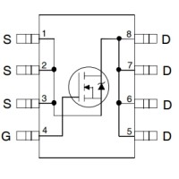 IRF8707 N-Channel MOSFET 30V 11A