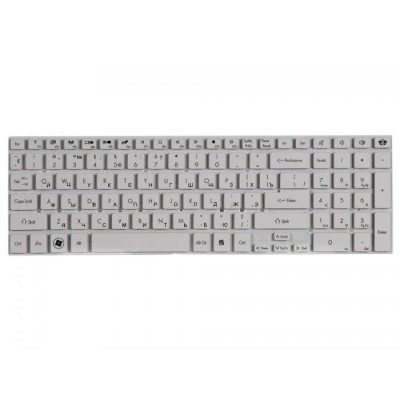 Клавиатура для ноутбука Packard Bell Easynote TS44HR Белая