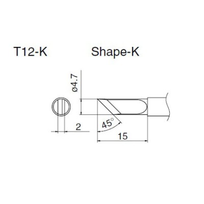 Нагревательный элемент T12-K