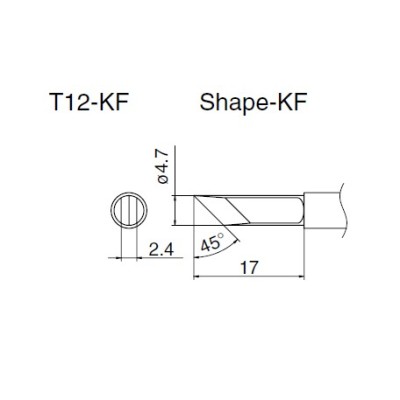 Нагревательный элемент T12-KF