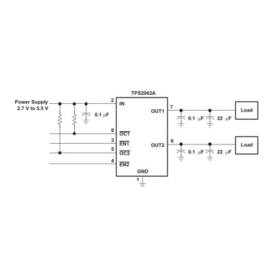 TPS2062ADR SOP8