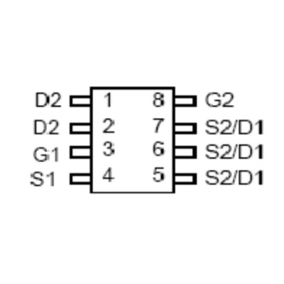 AO4928 N-Channel MOSFET 30V SOIC-8