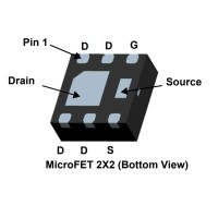 FDMA8878 P-Channel MOSFET 30V 9A