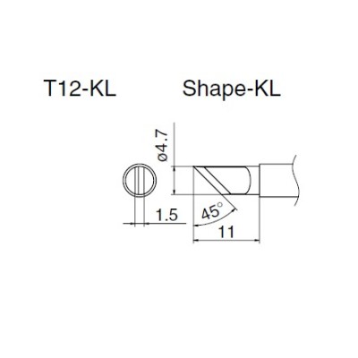 Нагревательный элемент T12-KL