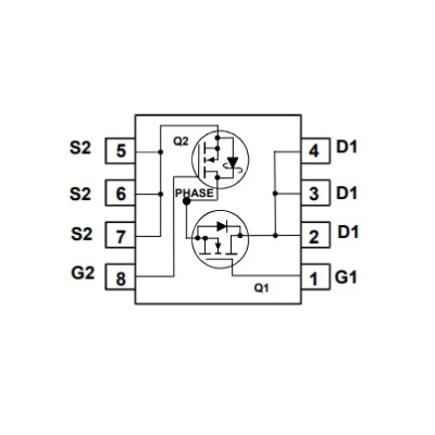 FDMS3669S N-Channel MOSFET 30V 24A