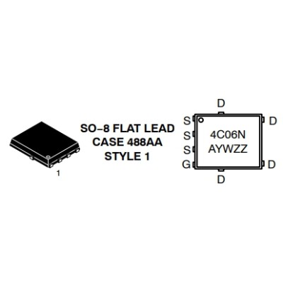 NTMFS4C06N N-Channel MOSFET 30V 71A