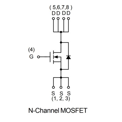 SM4843NSKC-TRG N-Channel MOSFET 30V 15A